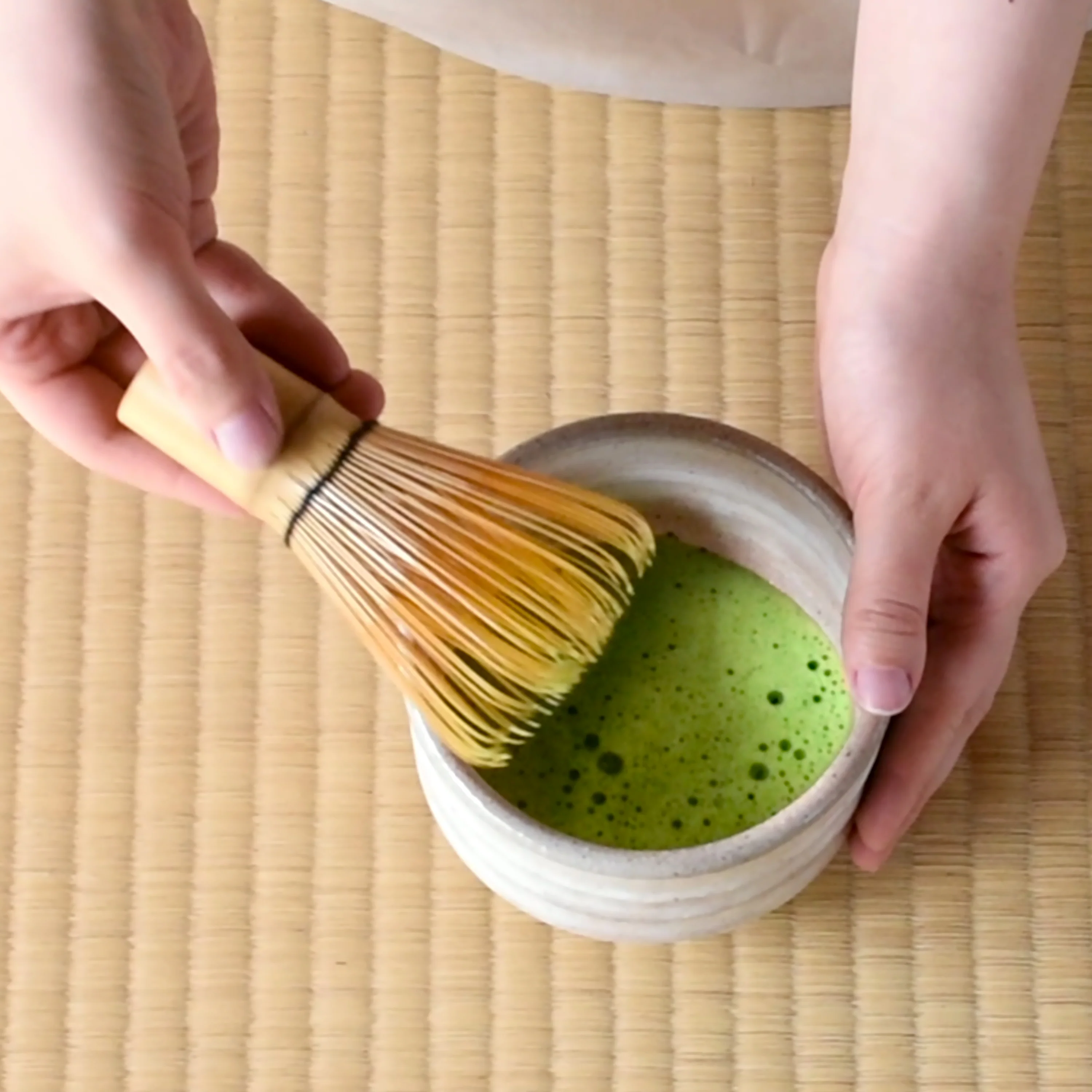 Bamboo matcha tea whisk (100 prongs) - Image 4