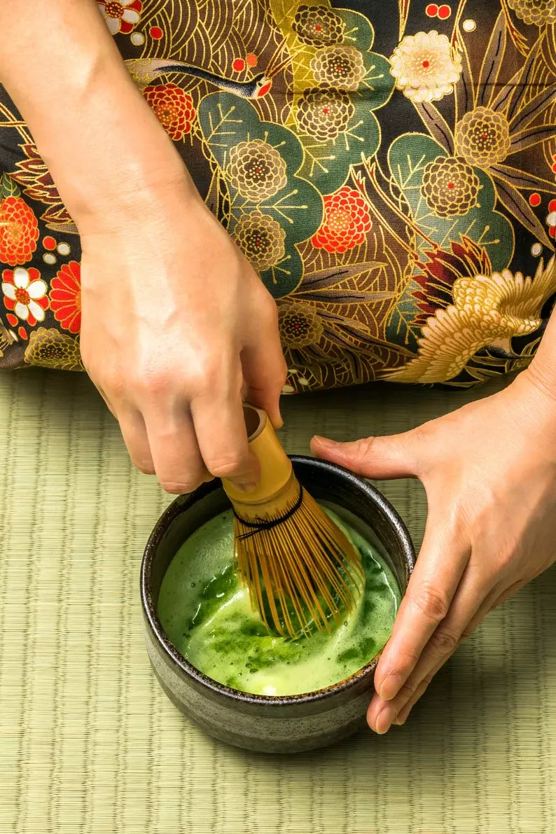 Bamboo matcha tea whisk (80 prongs) - Image 5