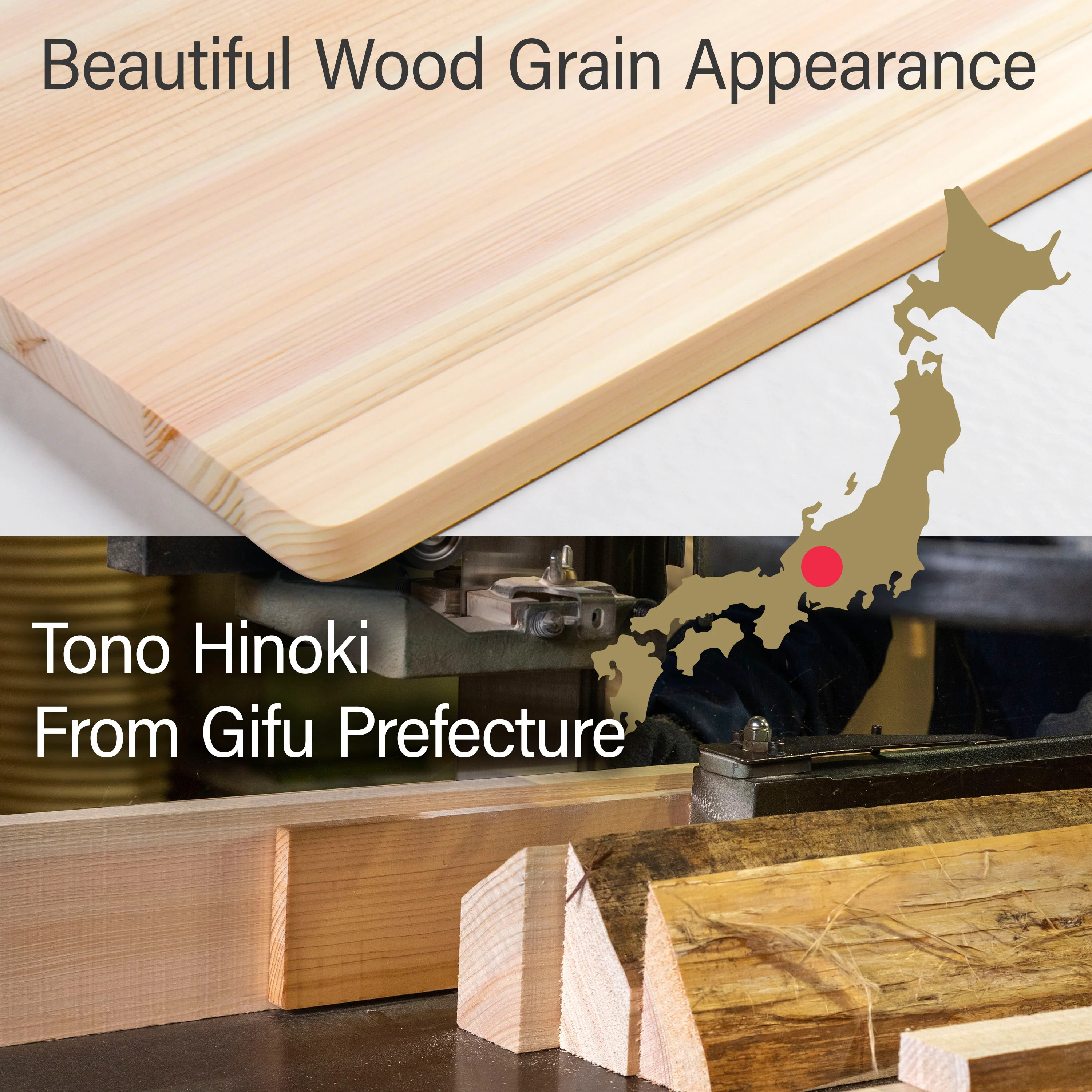 Hinoki Cutting Board - Medium - Image 9