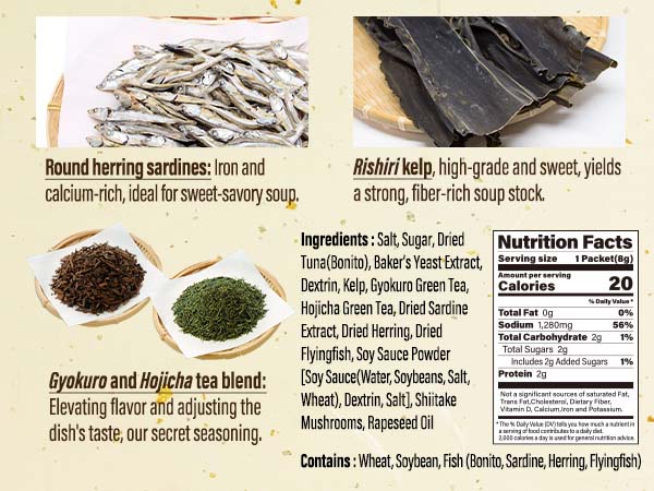 Premium Japanese Fish Stock (Dashi) Soup Packets - Image 8